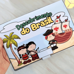Livro 3D Descobrimento do Brasil